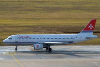 9H-AEK @ EDDP - Taxiing for a take off to Luqa Airport - by Holger Zengler