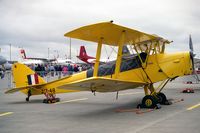 G-BPHR @ EGXW - De Havilland DH-82A Tiger Moth II. As A17-48 from the RCAF at RAF Waddington's Air Show in 1995. - by Malcolm Clarke