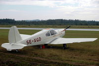 SE-XGD @ ESKD - Rare aircraft: Beneš-Mráz M1D Sokol. Designed in secret in 2nd world war in Czechoslovakia. - by Henk van Capelle