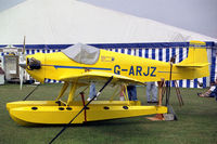 G-ARJZ @ EGTC - Rollason Druine D-31 Turbulent (Mod) at the 1994 PFA Rally, Cranfield Airport, UK.. - by Malcolm Clarke