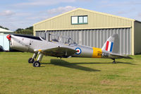 G-BTWF @ FISHBURN - De Havilland DHC-1 Chipmunk 22 at Fishburn Airfield, UK in 2005. - by Malcolm Clarke