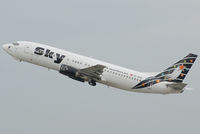 TC-SKD @ DUS - Sky Airlines Boeing 737-4Q8 - by Joker767