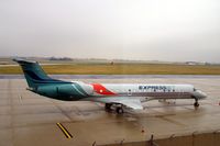 N14570 @ CID - Parked at Landmark FBO.  Seen from my window - by Glenn E. Chatfield