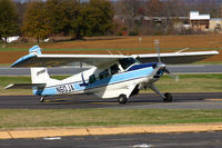 N60JA @ KEHO - Taxiing up the hill to the ramp during a fly-in. - by Jamin