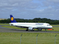 D-AIQP @ EGPH - Lufthansa A320 Arriving at EDI From FRA - by Mike stanners
