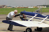 G-BAAD @ EGBR - Evans VP-1 at Breighton Airfield, UK. - by Malcolm Clarke