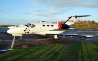 G-FBLI @ EGLK - Cessna 510 at Blackbushe - by moxy