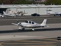 N259SR @ KSMO - N259SR arriving on RWY 21 - by Torsten Hoff