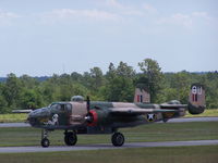 N25YR @ KCEW - 'Yellow Rose' taxiing down the runway - by Chayne Sparagowski_csweather