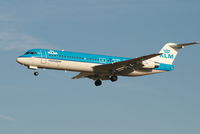 PH-OFO @ EBBR - Arrival of flight KL1723 to RWY 25L - by Daniel Vanderauwera