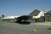 WH846 @ ELVINGTON - English Electric Canberra T4 at the Yorkshire Air Museum, Elvington, UK in 1998. - by Malcolm Clarke