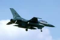 J-625 @ EHVK - This is the only picture I've got of F-16 J-625. It was w/o in 1988. - by Joop de Groot