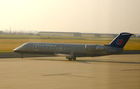 N915SW @ CID - Taxiing out of Landmark for runway 27 - hazy morning