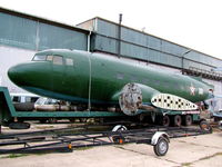 301 @ LHBS - Waits for it on trailer the Li-2 the Szolnok, museum transport. - by Attila Groszvald-Groszi