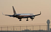 N659AA @ KORD - American Airlines Boeing 757-223. AAL1779 arriving from KMIA, short final 22R KORD - by Mark Kalfas