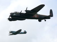 PA474 @ EGVA - Avro 683 Lancaster B1 PA474/HWR Battle of Britain Memorial Flight Phantom of the Rhine - by Alex Smit