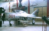 301 - Mikoyan i Gurevich MiG-15UTI MIDGET of VVS at the Flugausstellung Junior, Hermeskeil