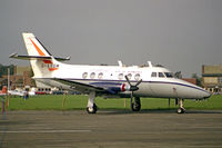 G-AXUM @ EGTC - Handley Page HP-137 Jetstream 31 at The Cranfield Institute of Technology in 1987. - by Malcolm Clarke