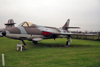 WT651 @ WINTHORPE - Hawker Hunter F1. At Newark Air Museum, Winthorpe in 1993 prior to renovation. - by Malcolm Clarke