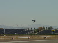 N6197N @ POC - Turning into the wind on final to 26R - by Helicopterfriend