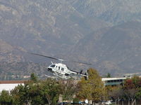 N6197N @ POC - Flaring out from auto rotaion - by Helicopterfriend