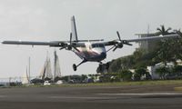 PJ-WIL @ TNCM - Winair landing at tncm - by SHEEP GANG