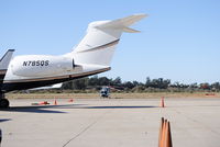 N785QS - Parked at Santa Barbara airport - by 880JEDI
