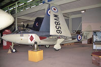 WV856 @ EGDY - Hawker Sea Hawk FGA6. Preserved in the Fleet Air Arm Museum, RNAS Yeovilton. - by Malcolm Clarke