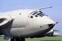 XH671 @ EGXW - Handley Page Victor K2 (HP-80) at RAF Waddington in 1990. - by Malcolm Clarke