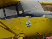 N957DW @ CCB - Nose painting of Stinson 3rd Task Force - by Helicopterfriend