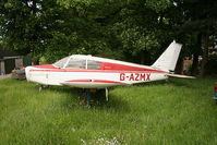 G-AZMX - seen @ Chirk - by castle