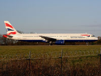 G-EUXF @ EGCC - British Airways - by Chris Hall