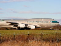 B-HKS @ EGCC - Cathay Pacific Cargo - by Chris Hall