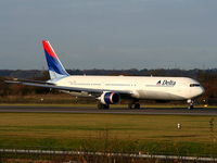 N842MH @ EGCC - Delta Airlines - by Chris Hall