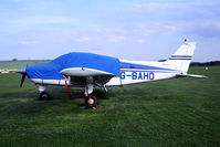 G-BAHO @ EGLS - seen @ Old Sarum - by castle
