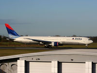 N842MH @ EGCC - Delta Airlines - by Chris Hall
