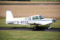 G-BCCK @ EGCV - seen @ Sleap - by castle