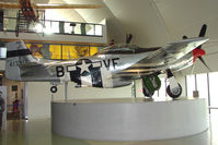 N51RT - North American F-51D wears false markings (4)-413317 - exhibited in the RAF Museum Hendon , UK - by Terry Fletcher