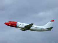 LN-KKN @ EGPH - Norwegian air shuttle B737 Departs EDI For CPH - by Mike stanners