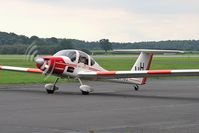 ZH195 @ EGXU - Grob G-109B Vigilant T1 at RAF Linton-on-Ouse in 2006. - by Malcolm Clarke