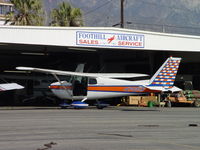 N7435X @ CCB - Parked at Foothill Aircraft - by Helicopterfriend
