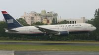 N246AY @ TJSJ - US Airways just befor touching down at TJSJ on a wet day - by Daniel Jef