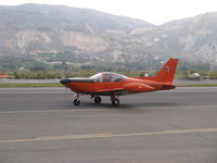 N26XD @ SZP - 1987 SIAI Marchetti F.260C, Lycoming O-540-D4A5 260 Hp, taxi back - by Doug Robertson