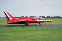 G-GNAT @ EGTC - Hawker Siddeley Gnat T1 at Cranfield Airfield in 1997.  - by Malcolm Clarke
