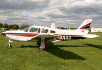 G-BNSG @ EGBW - seen @ Wellesbourne Mountford - by castle