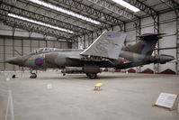 XN974 @ EGYK - Hawker Siddeley Buccaneer S2 at the Yorkshire Air Museum, Elvington, UK in 1997. - by Malcolm Clarke