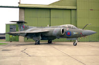 XV865 @ EGXC - Hawker Siddeley Buccaneer S2B. From RAF No 208 Sqn Lossiemouth at RAF Coningsby's Photocall 94. - by Malcolm Clarke