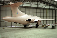 XX901 @ ELVINGTON - Hawker Siddeley Buccaneer S2B In its temporary desert camoflage scheme for the 1st Gulf War. At the Yorkshire Air Museum, Elvington, UK in 1997. - by Malcolm Clarke