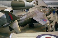 XZ133 @ EGSU - British Aerospace Harrier GR3 at the Imperial War Museum, Duxford in 1998. - by Malcolm Clarke