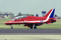 XX308 @ EGDM - British Aerospace Hawk T1 at Boscombe Down in 1990. - by Malcolm Clarke
